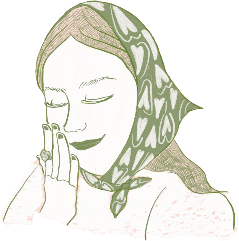 Portrait illustration of Esther